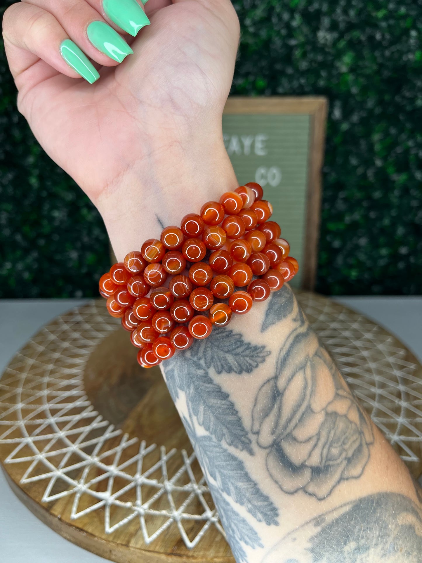 Carnelian Bracelets