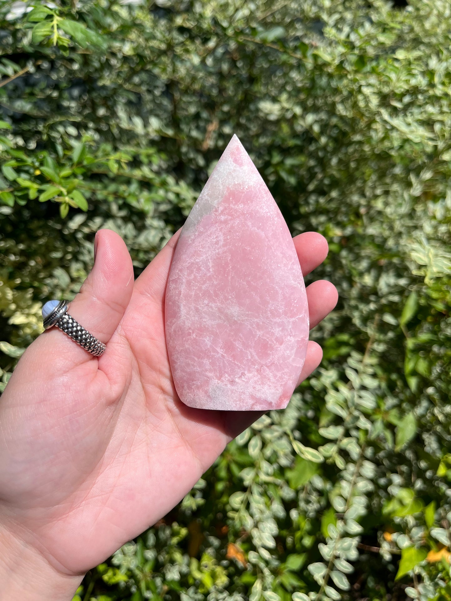 Pink Opal Teardrop