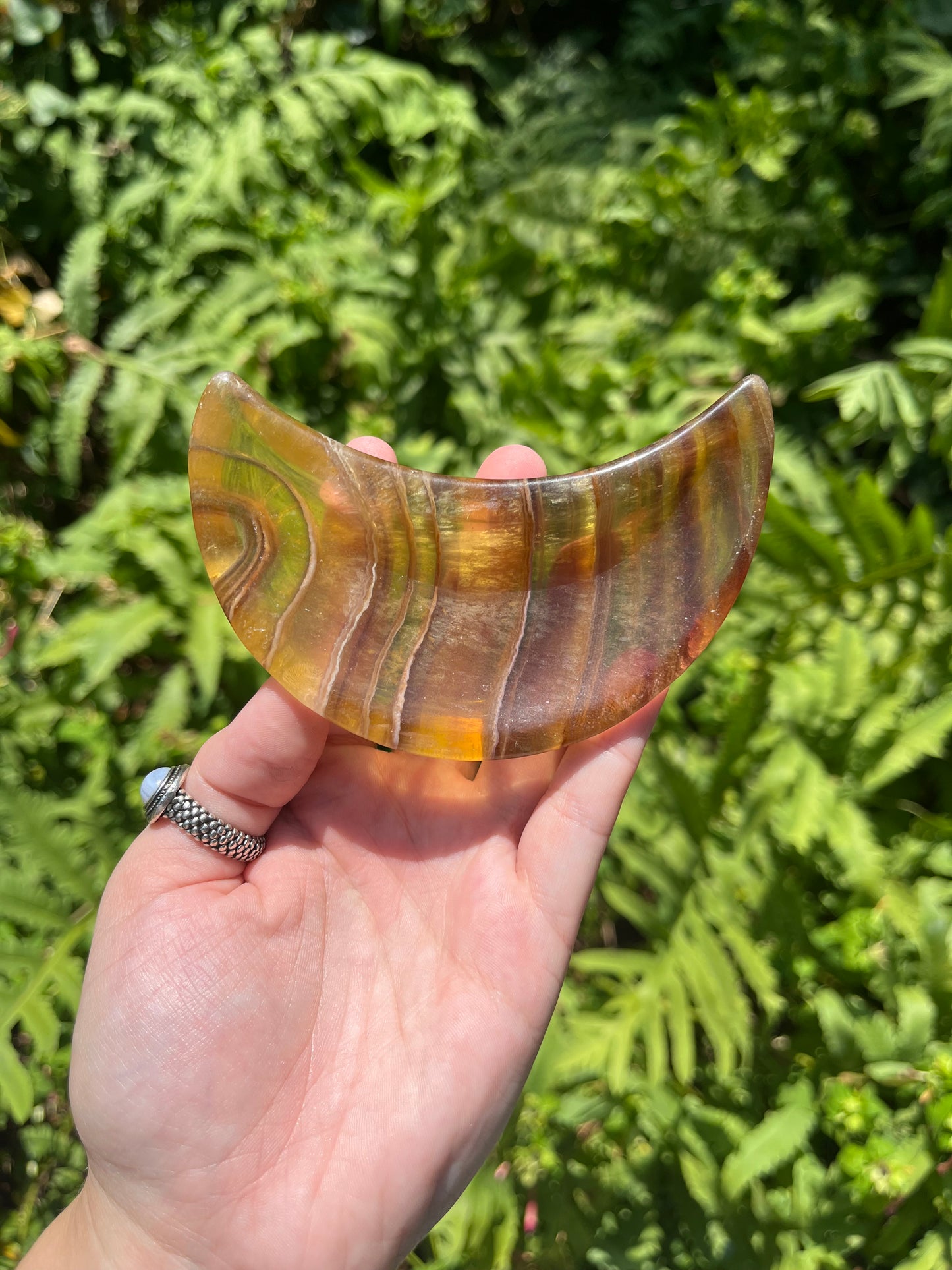 Fluorite Moon Bowls