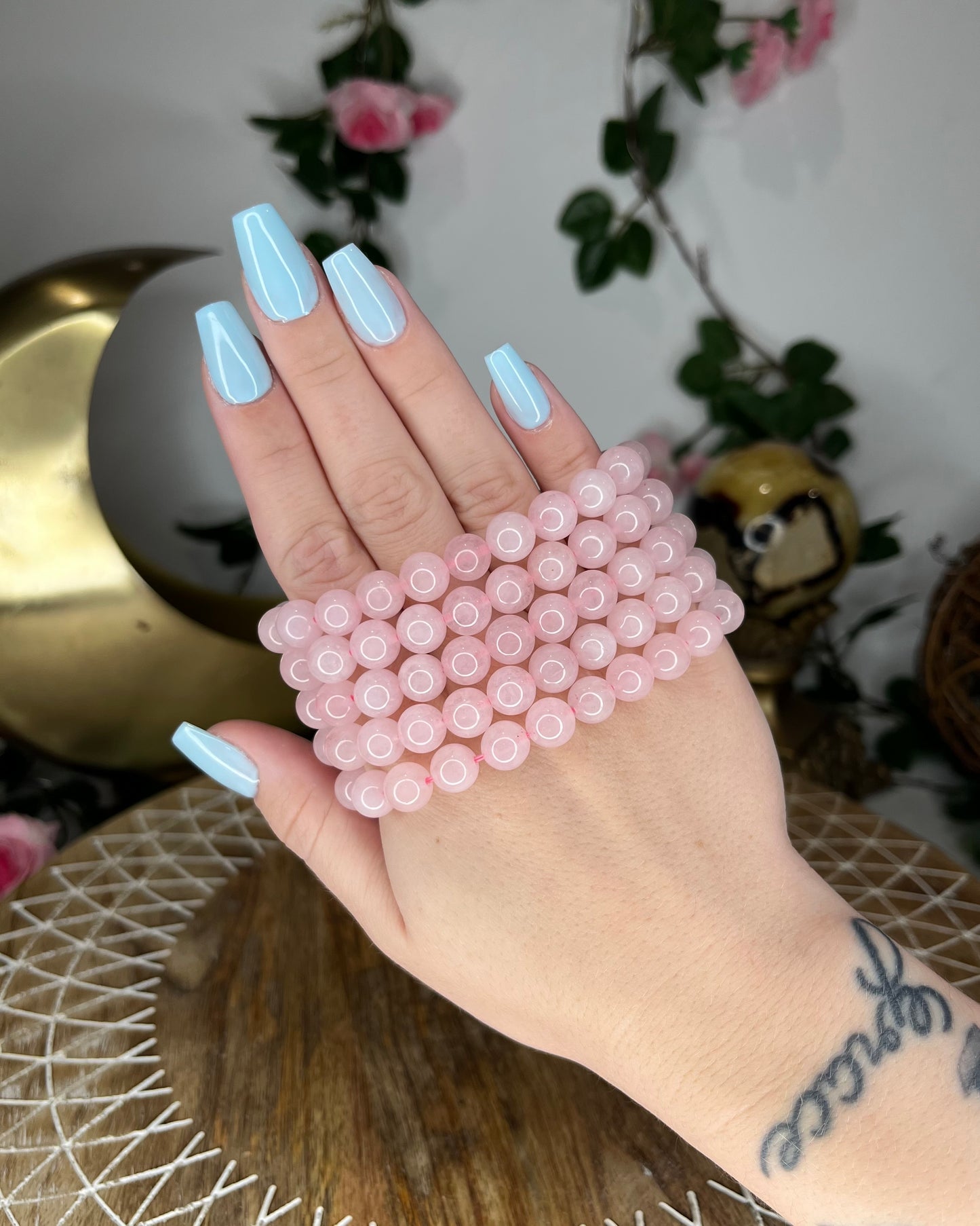 Rose Quartz Bracelets