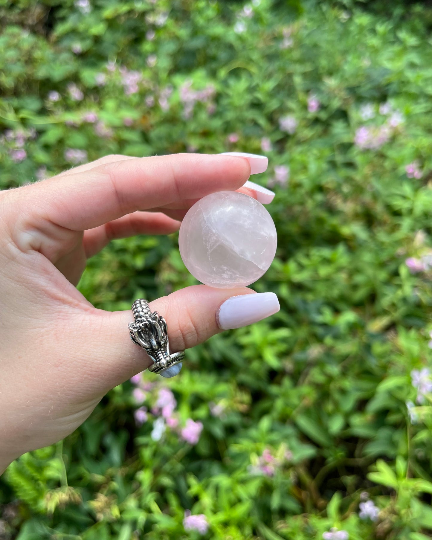 Rose Quartz Spheres