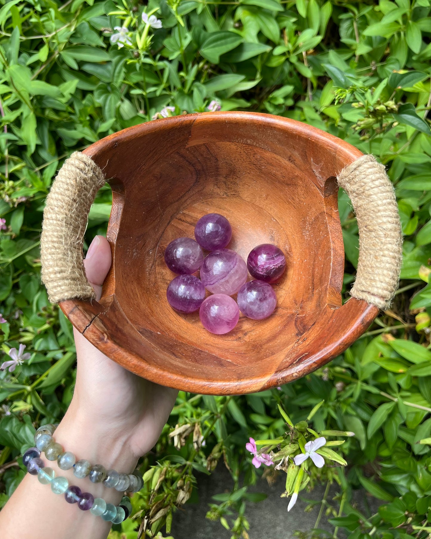 Mini Fluorite Spheres