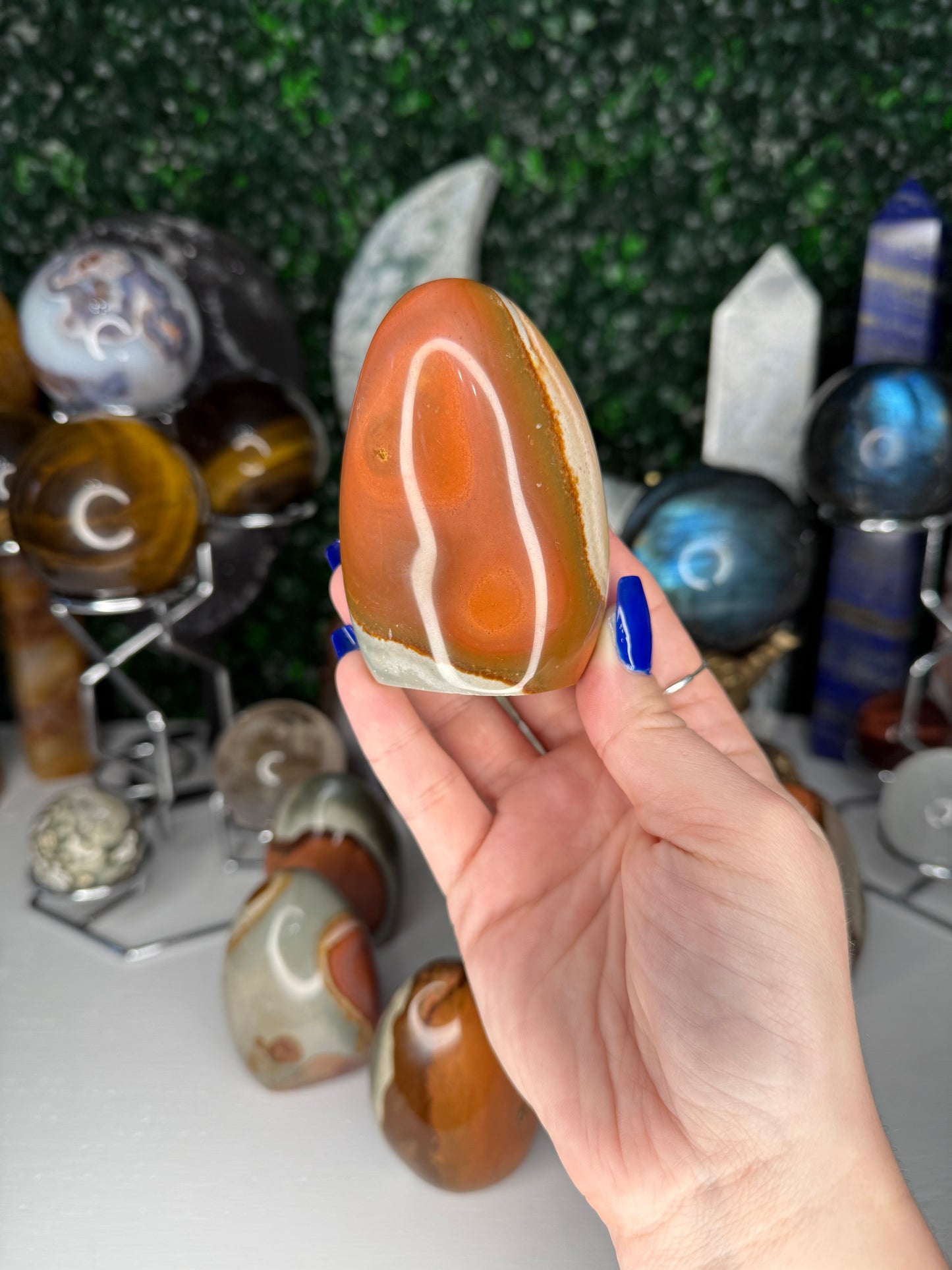 Polychrome Jasper Freeforms