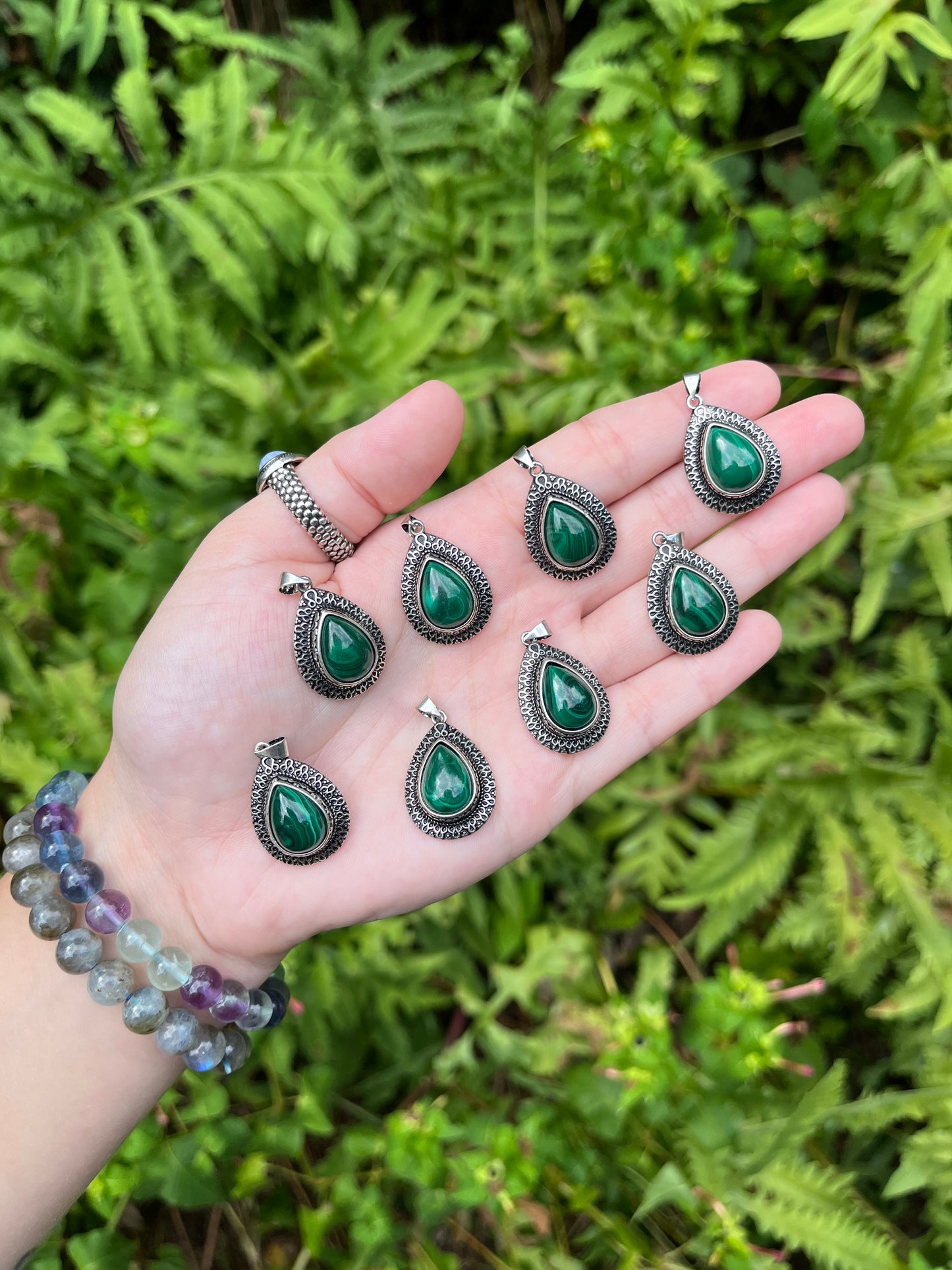 Malachite Necklaces