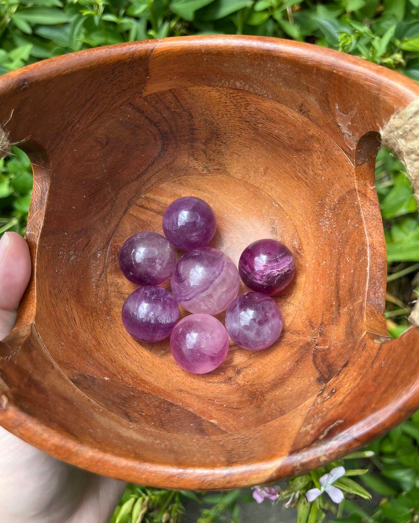 Mini Fluorite Spheres