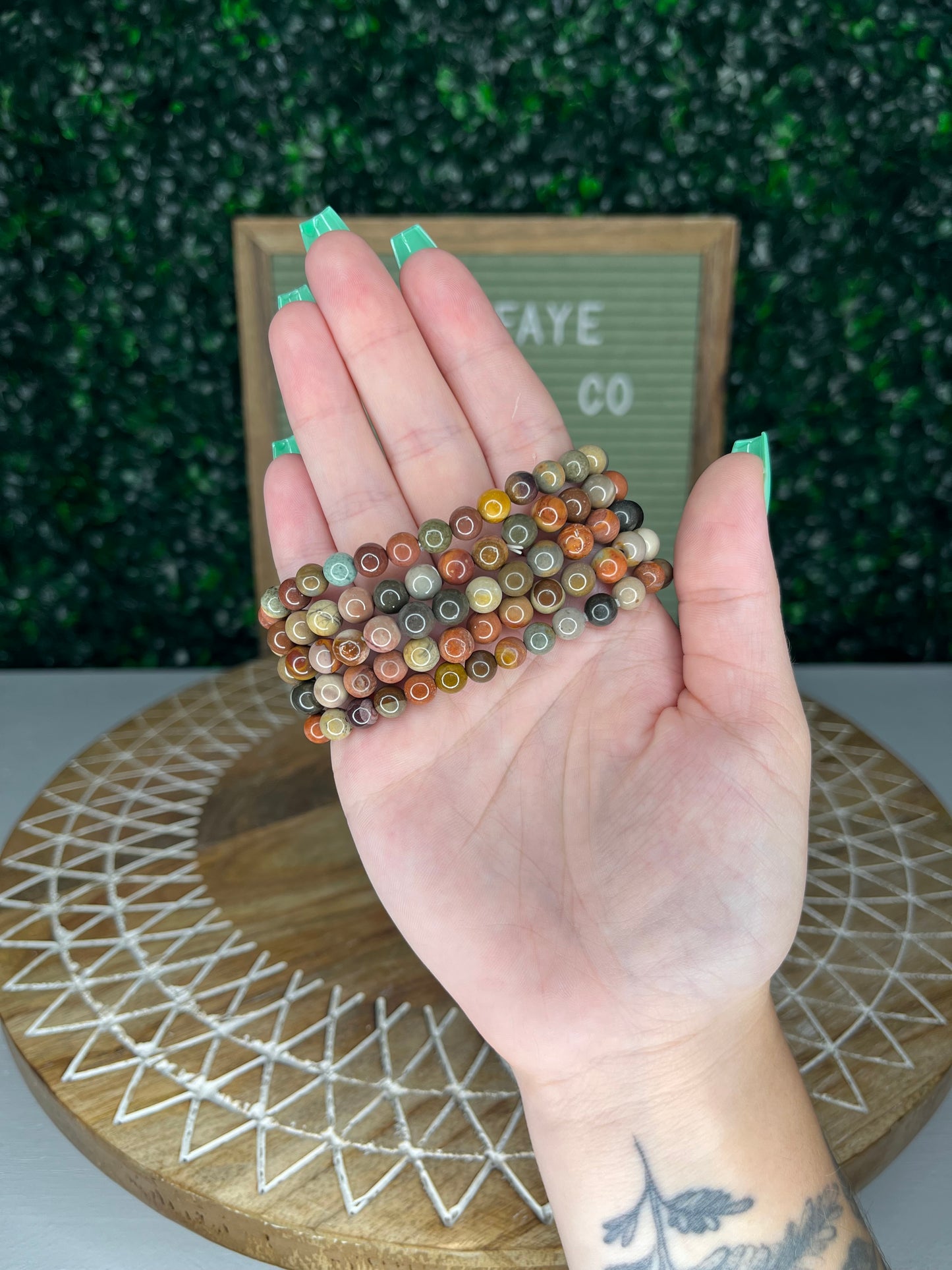 Polychrome Jasper Bracelets