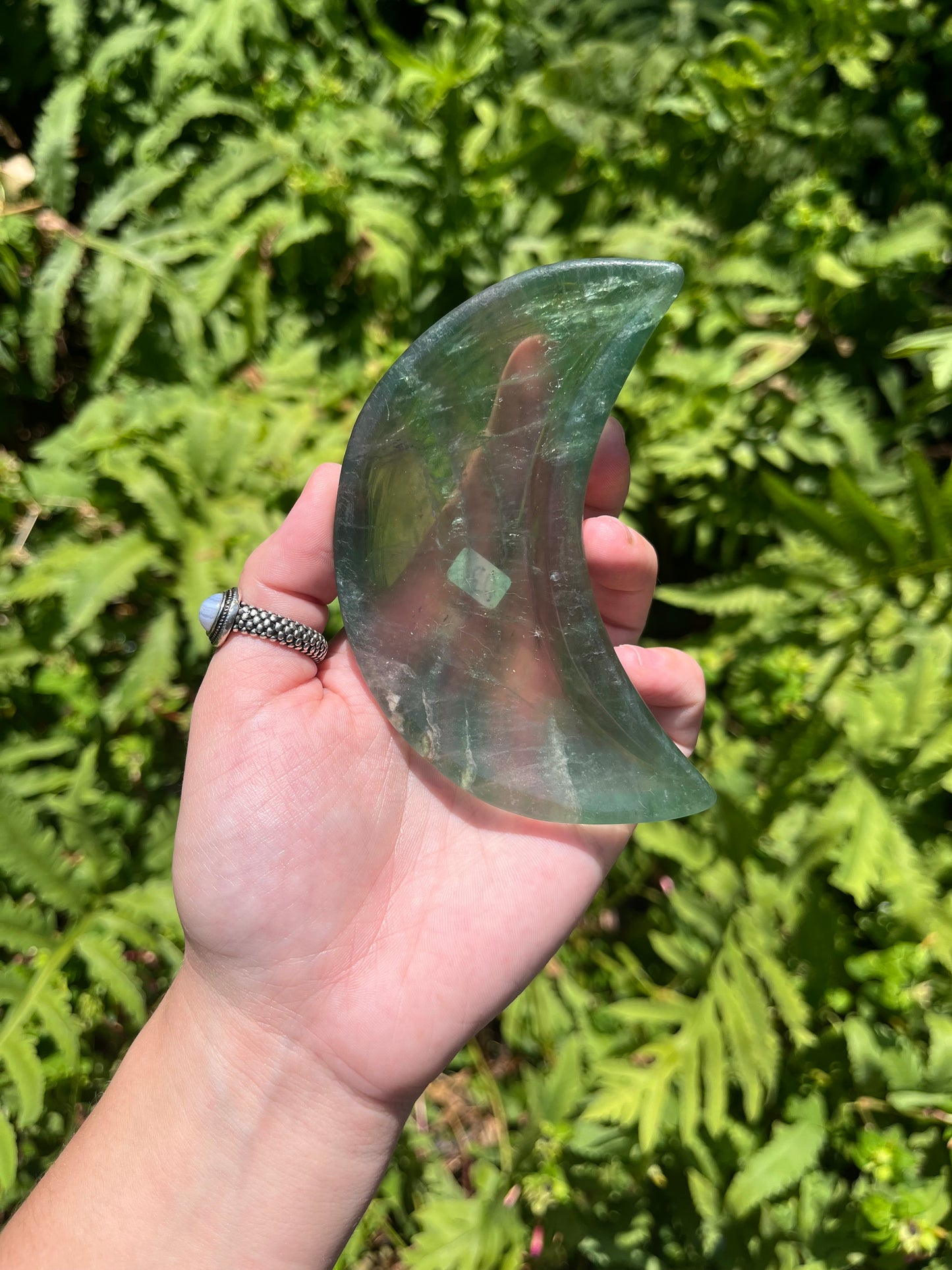 Fluorite Moon Bowls