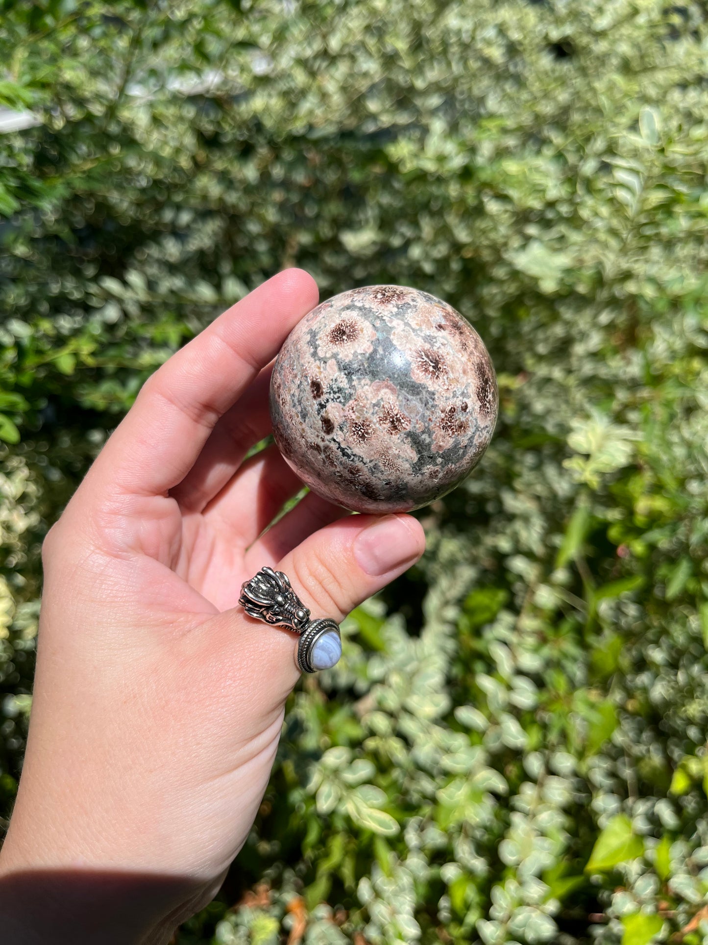 Sakura Jasper Sphere