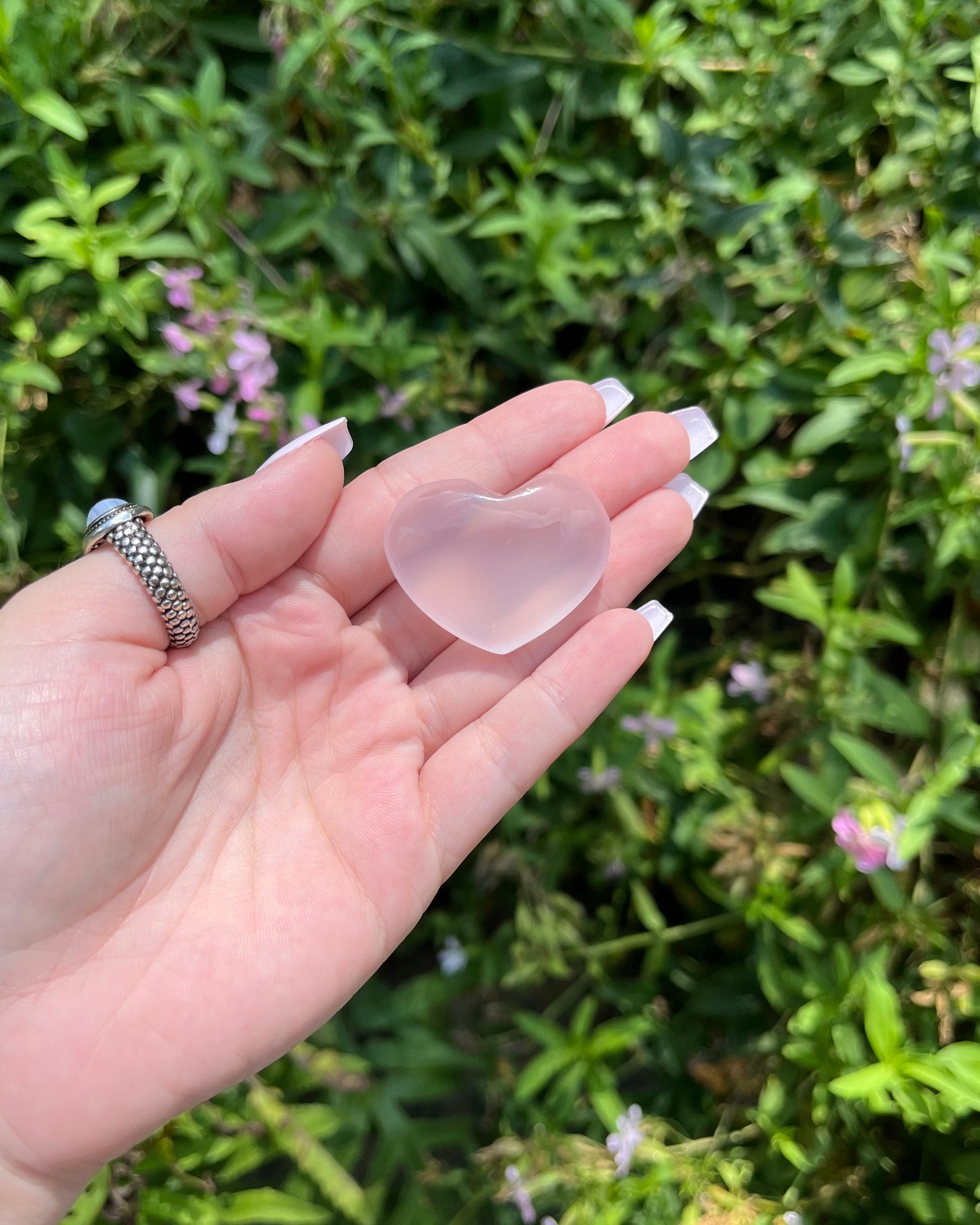 Rose Quartz Hearts