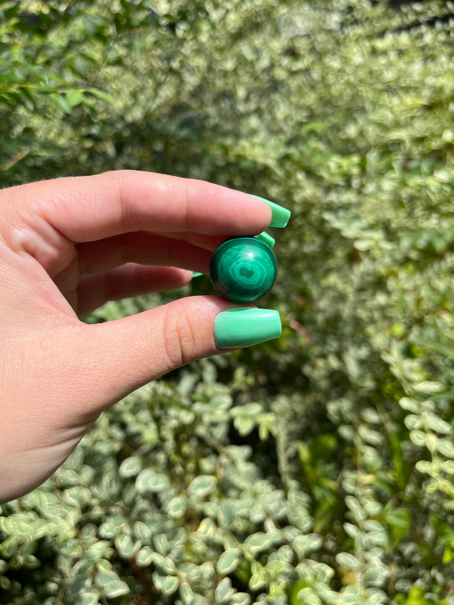 Malachite Spheres