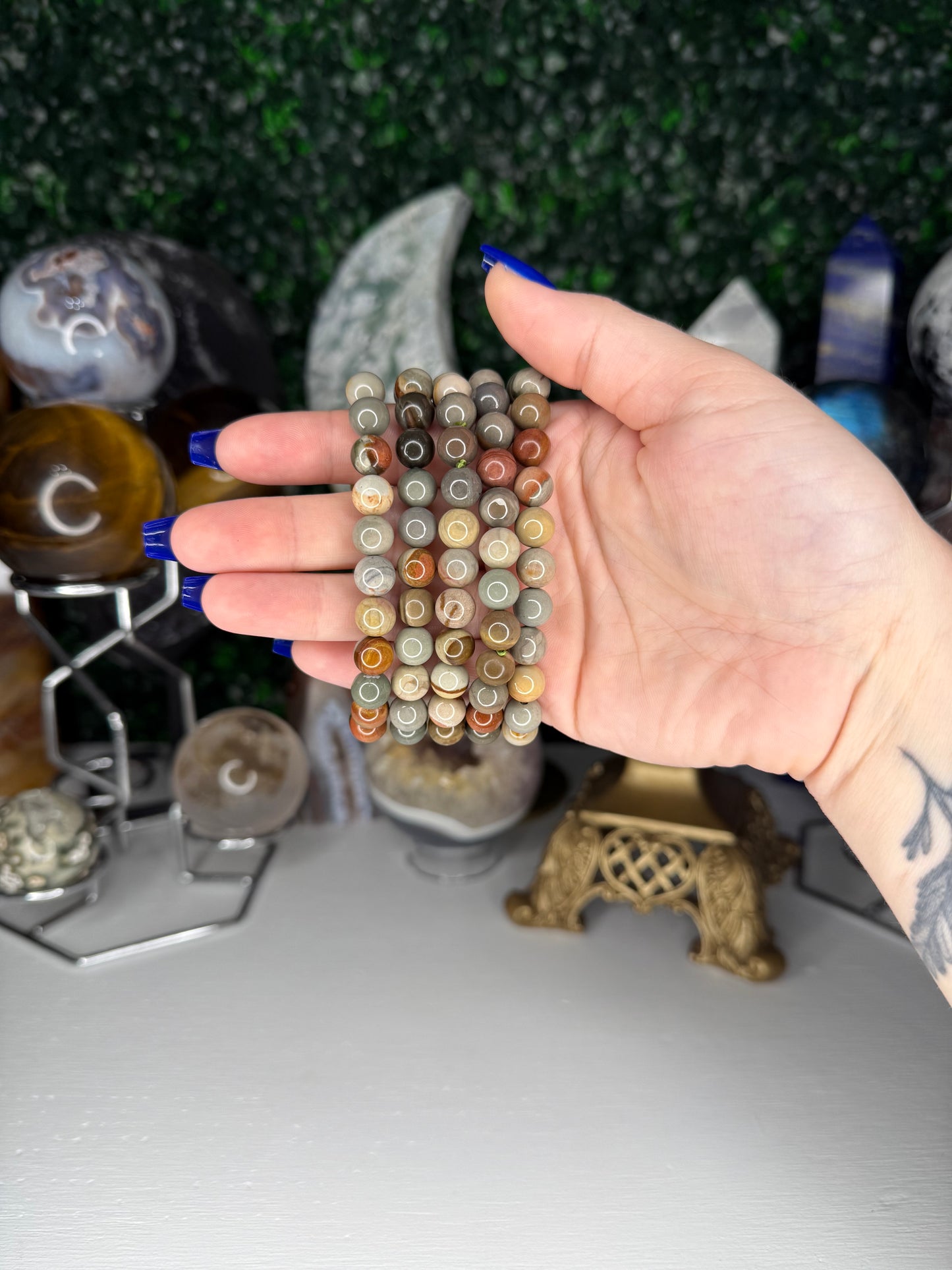 Polychrome Jasper Bracelets