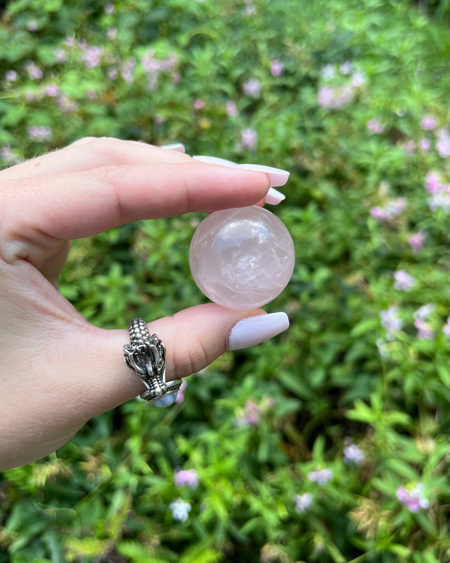 Rose Quartz Spheres