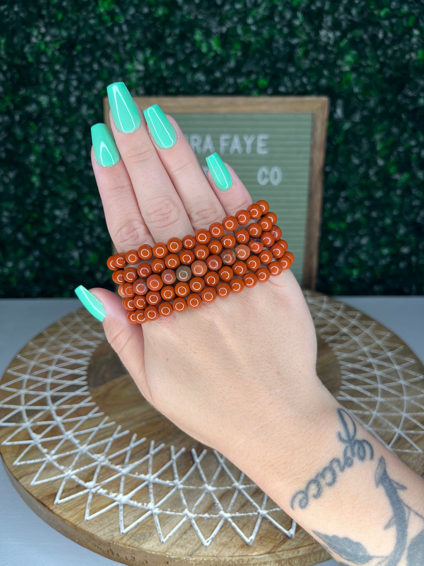 Red Jasper Bracelets