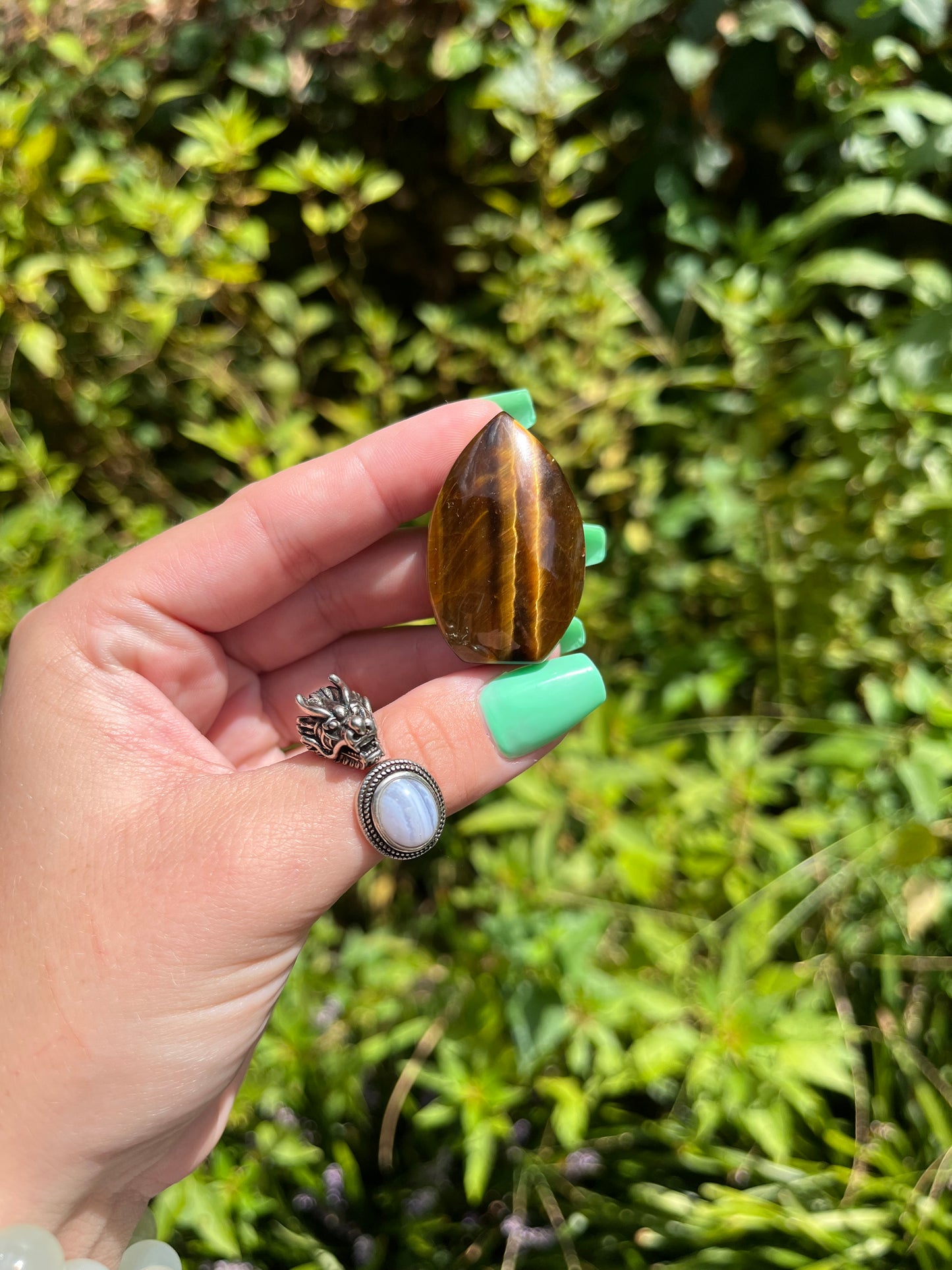 Tiger’s Eye Teardrops