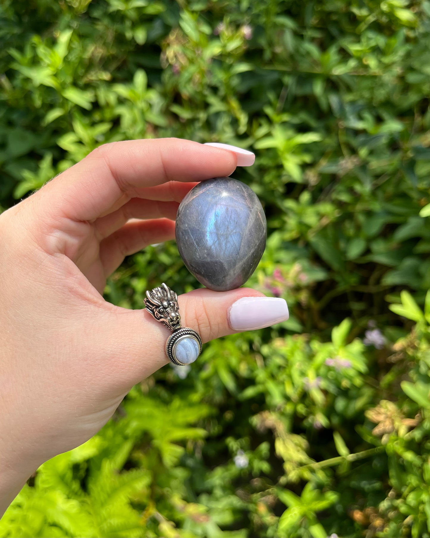 Labradorite Palm Stones