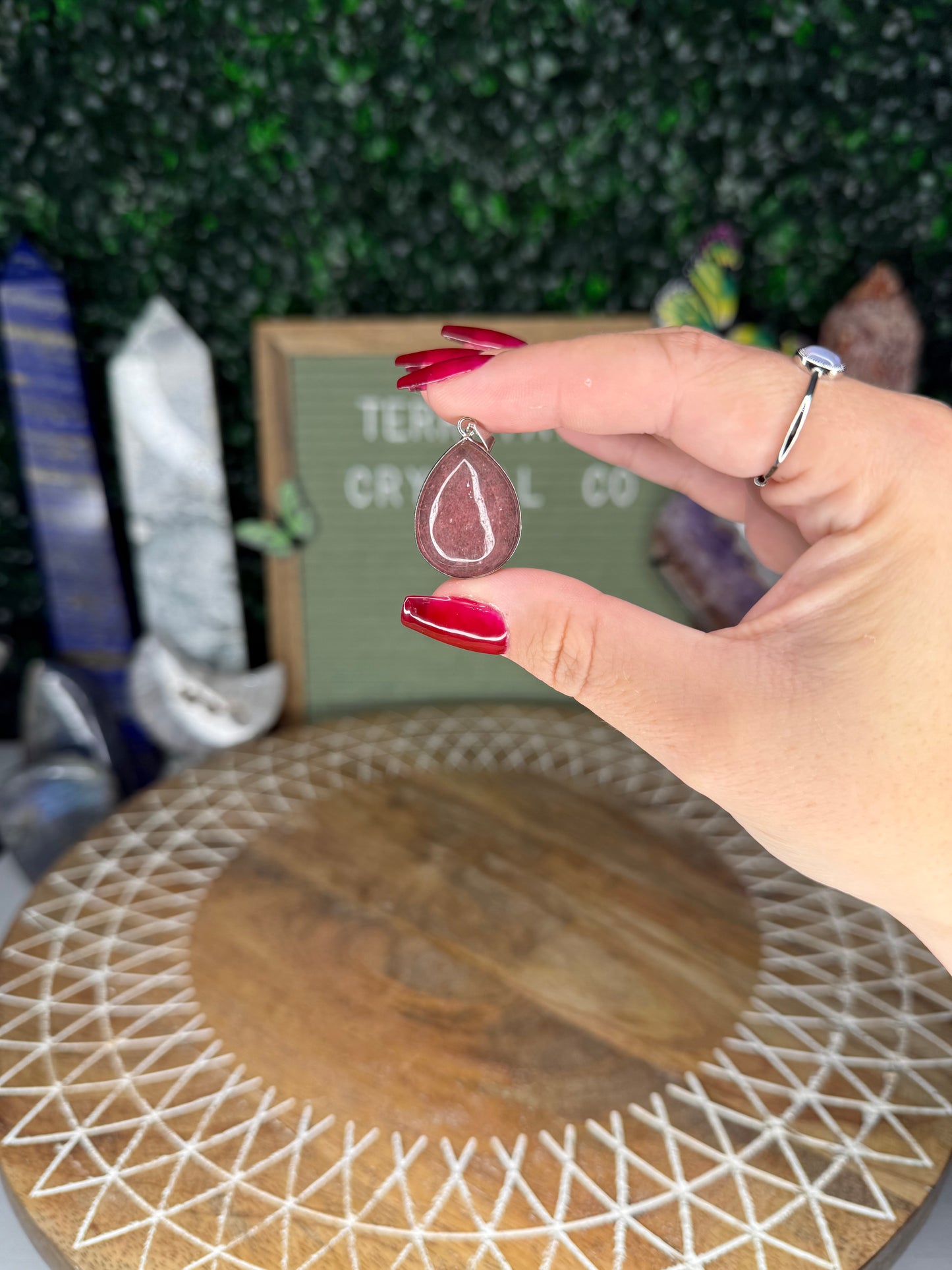 Strawberry Quartz Necklaces