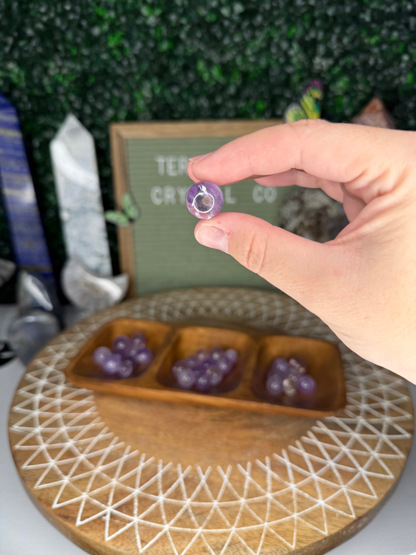 Mini Amethyst Spheres