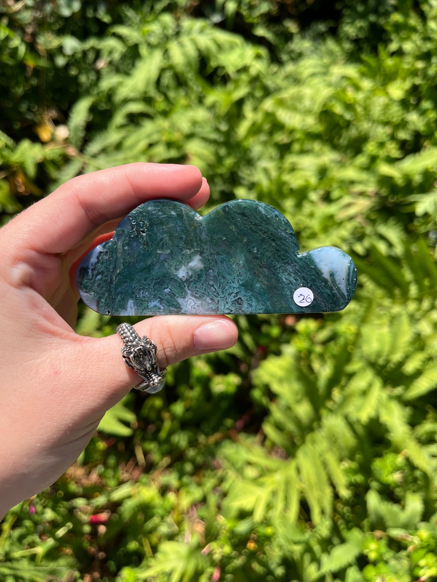 Moss Agate Clouds