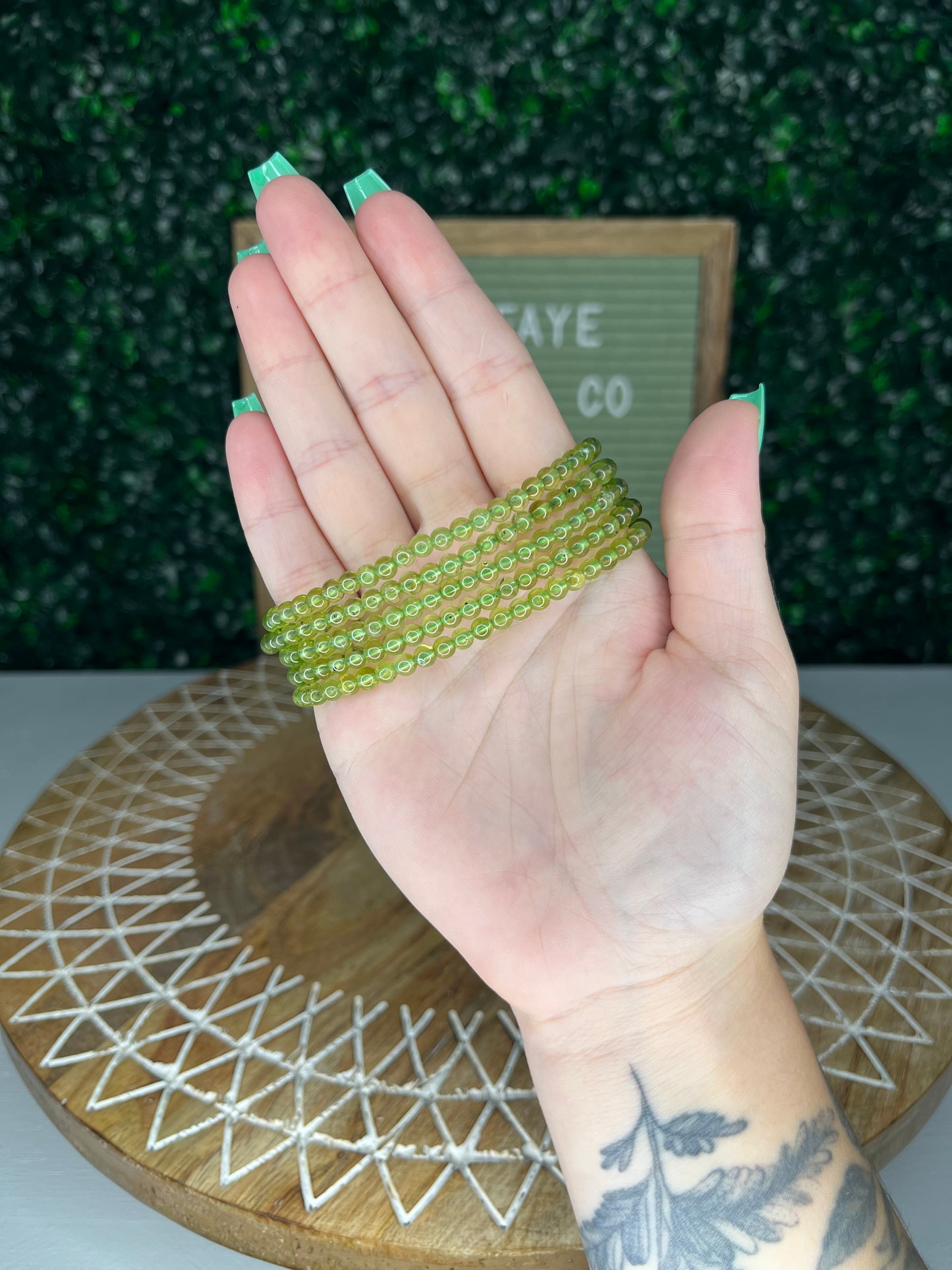 Peridot Bracelets