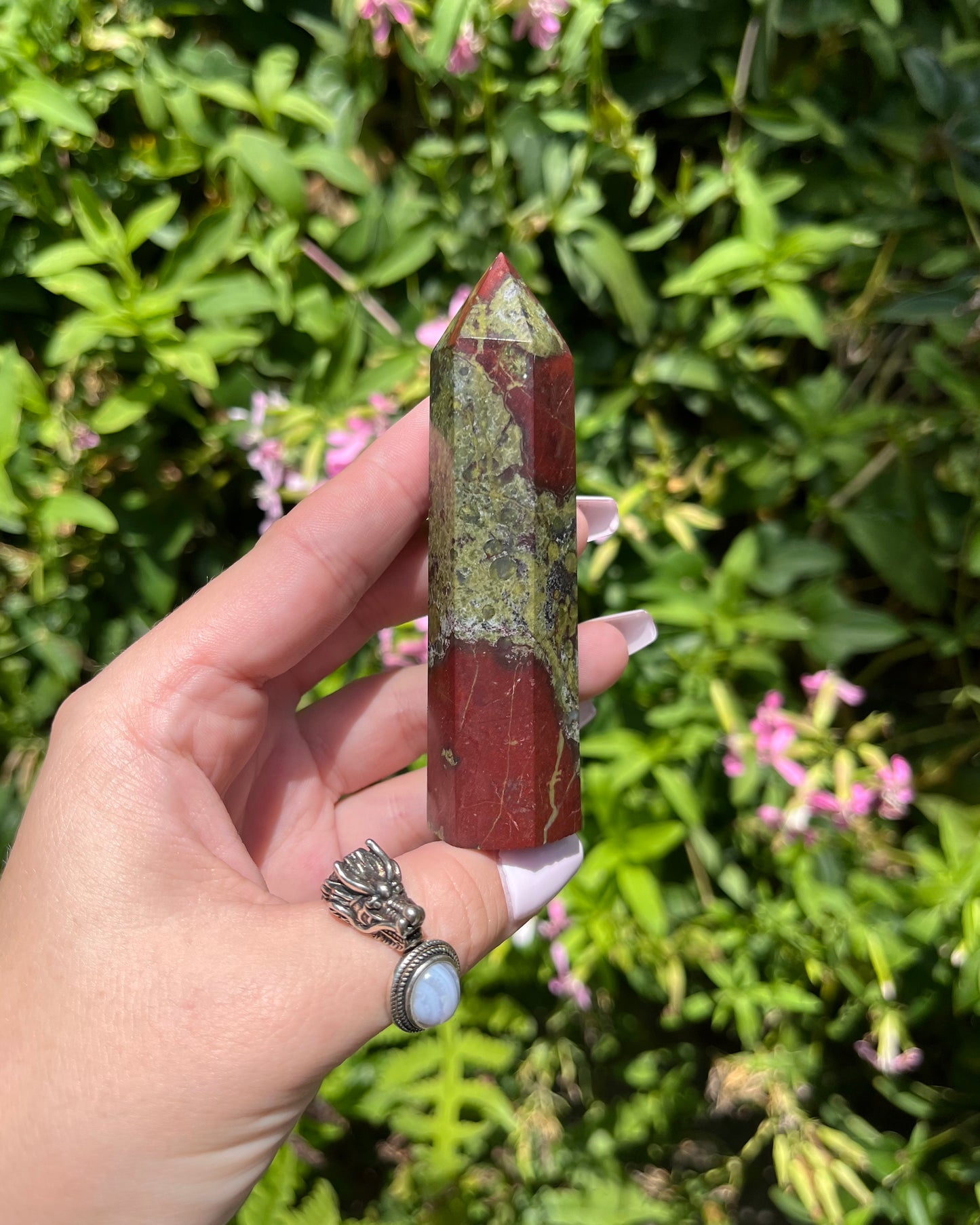 Dragon’s Blood Jasper Points