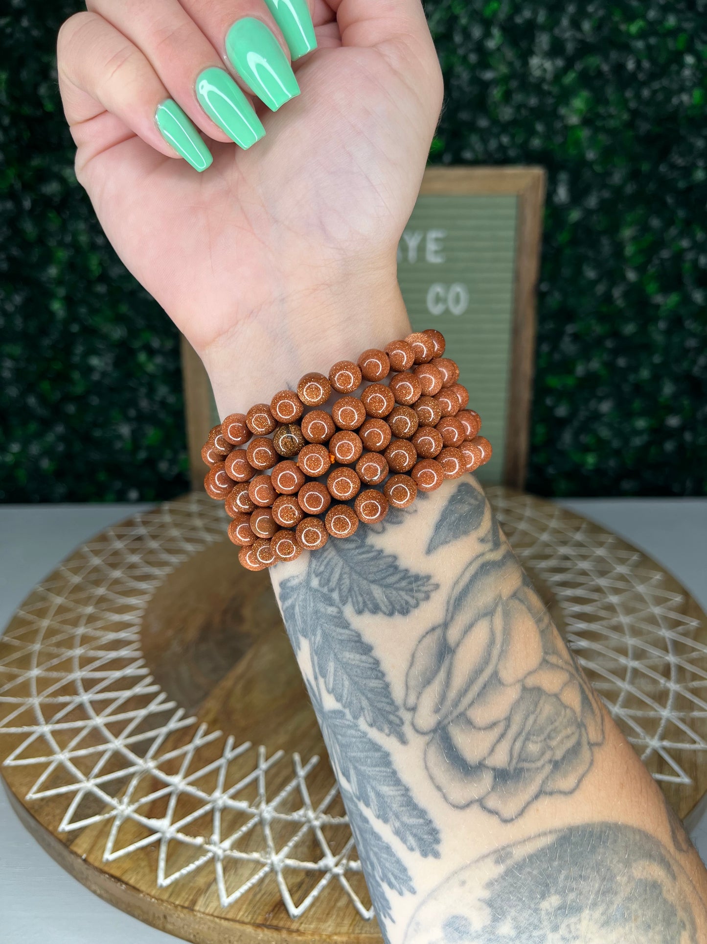 Goldstone Bracelets