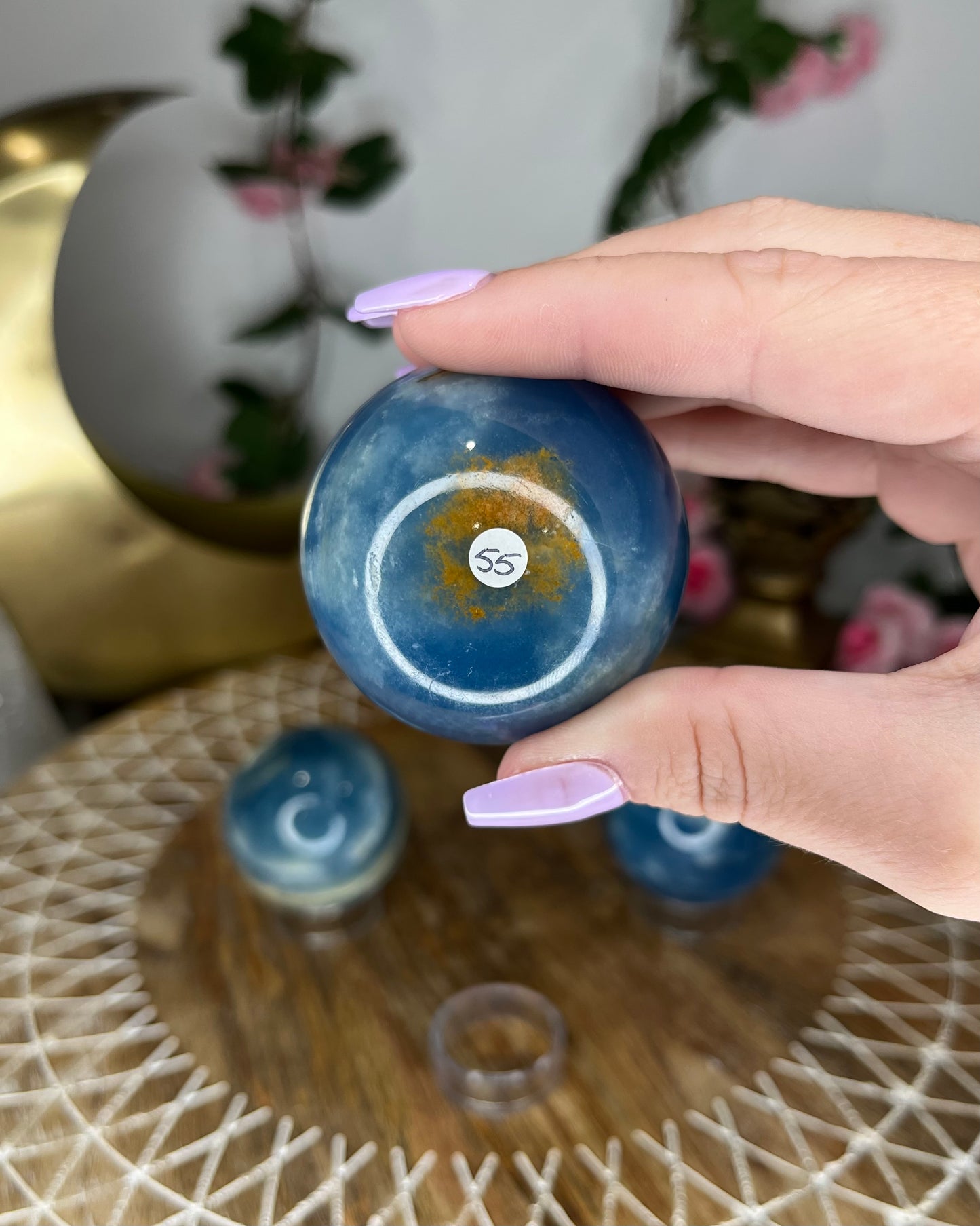 Blue Onyx Spheres