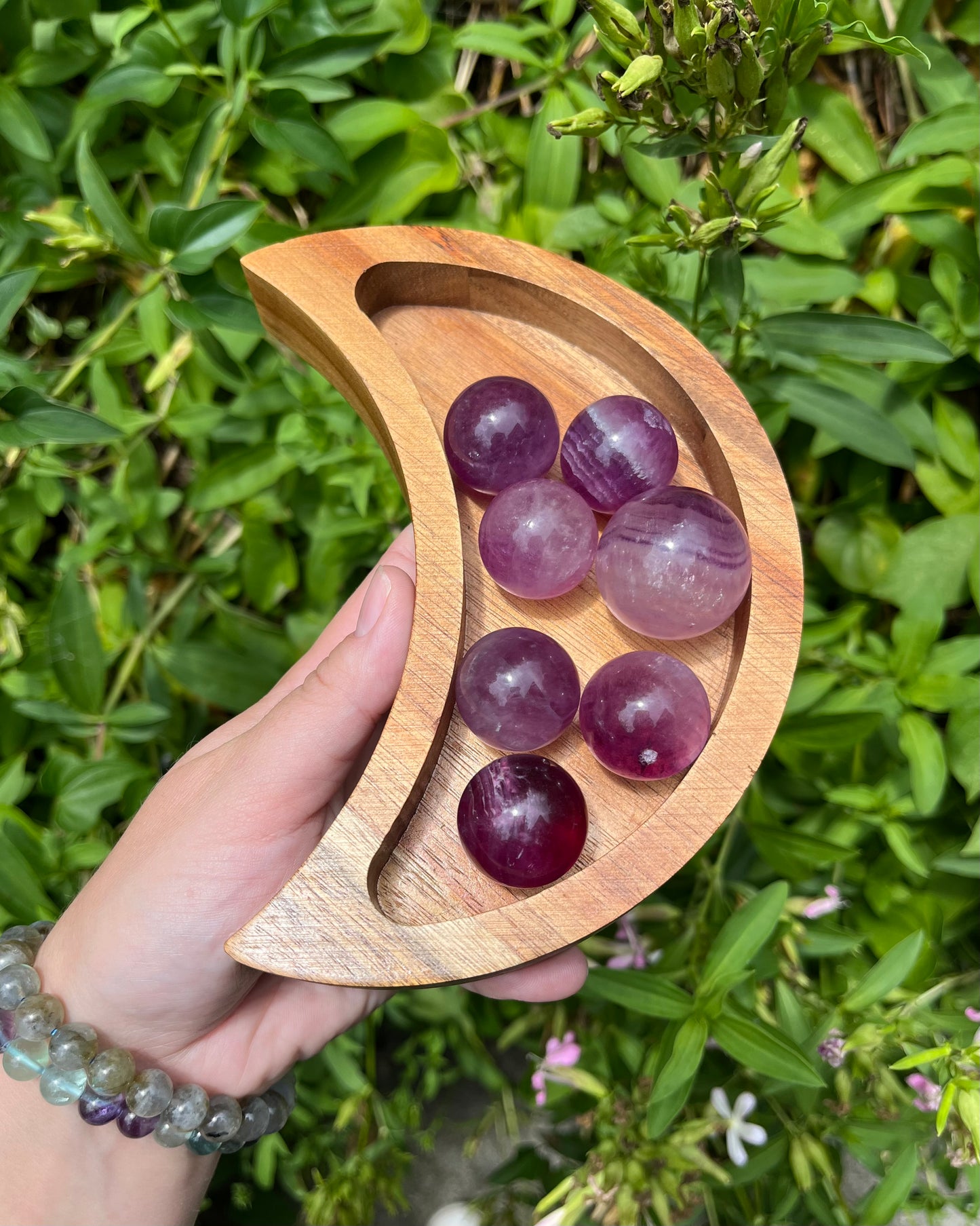 Mini Fluorite Spheres