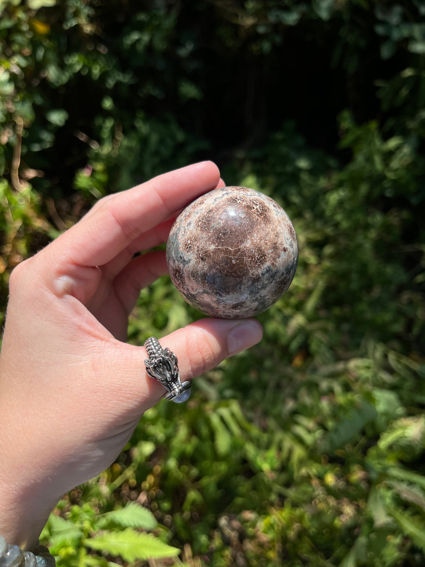 Sakura Jasper Sphere