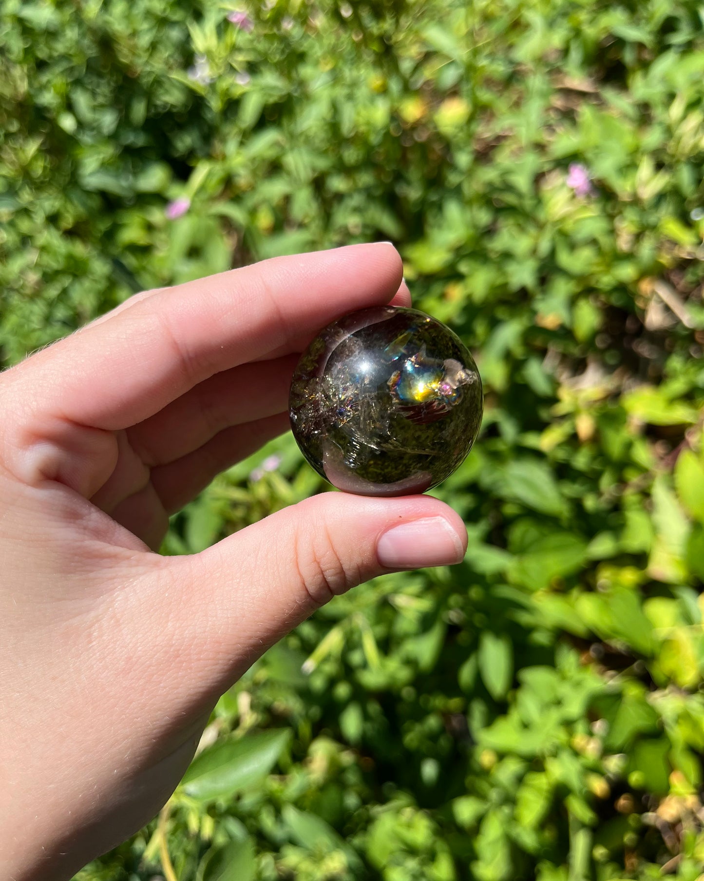 Smoky Quartz Spheres