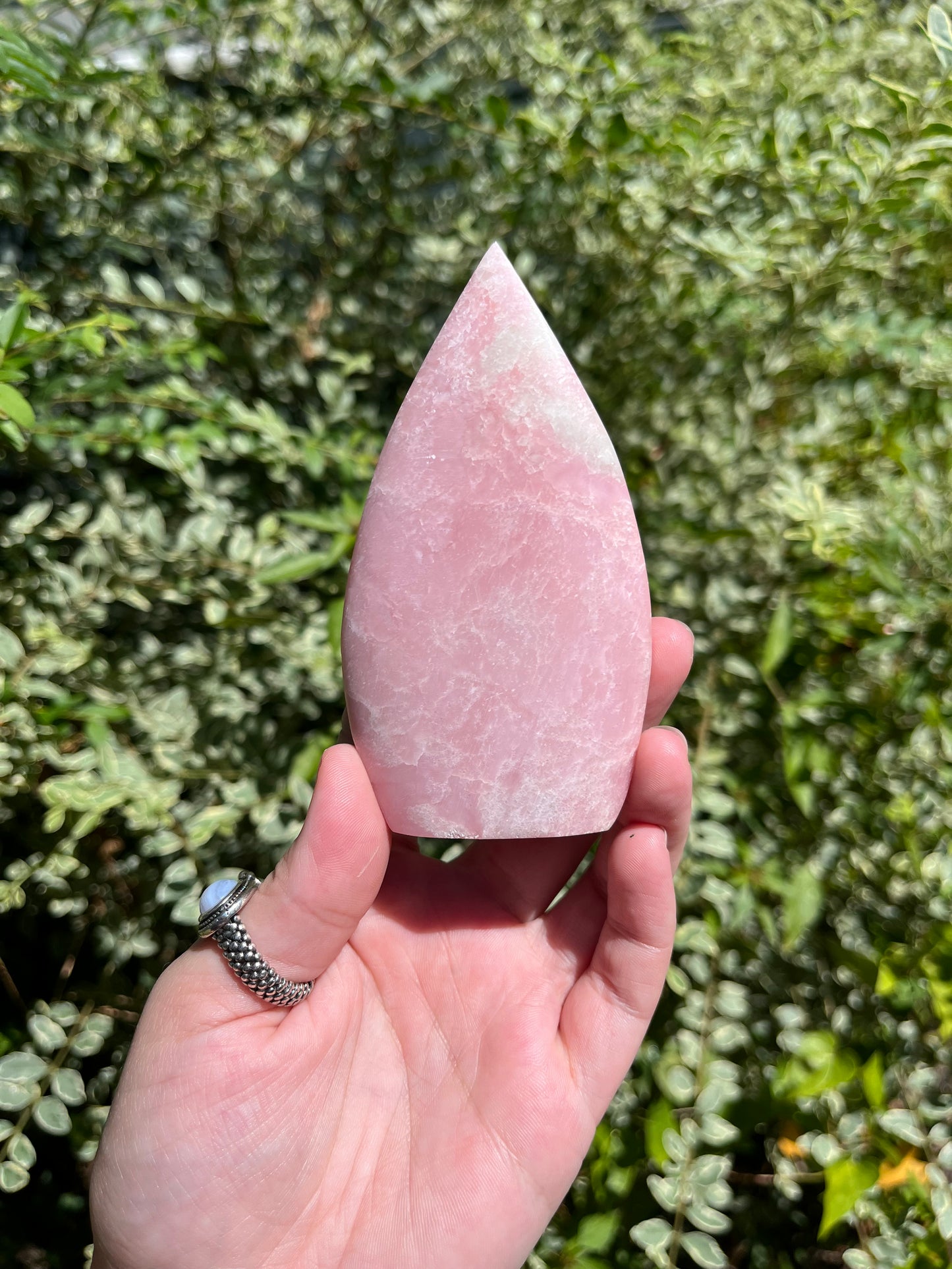 Pink Opal Teardrop