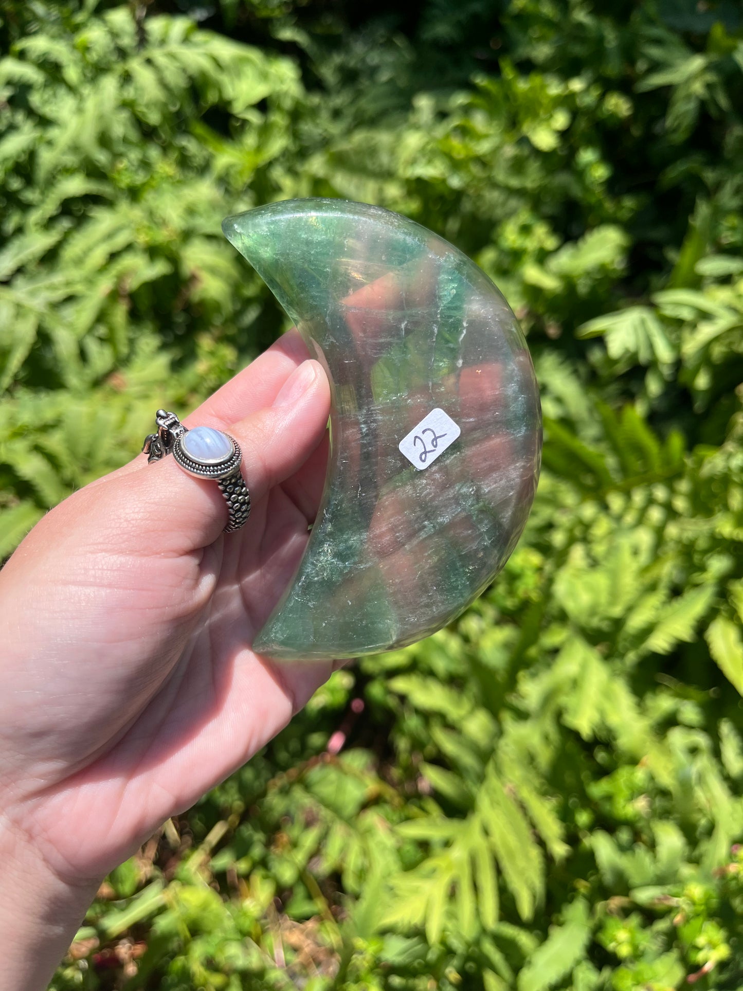 Fluorite Moon Bowls