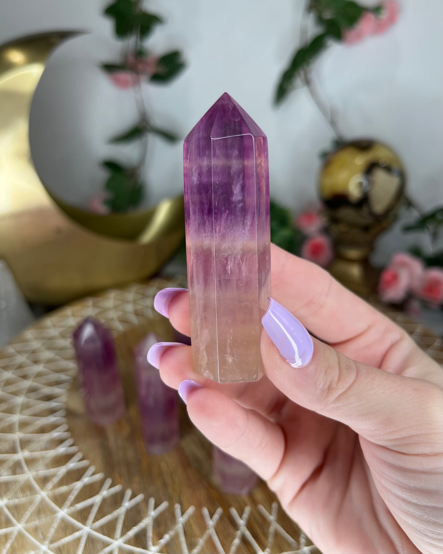 Fluorite Points