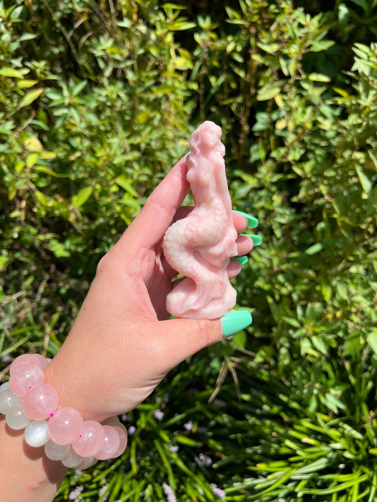 Pink Opal Mermaid