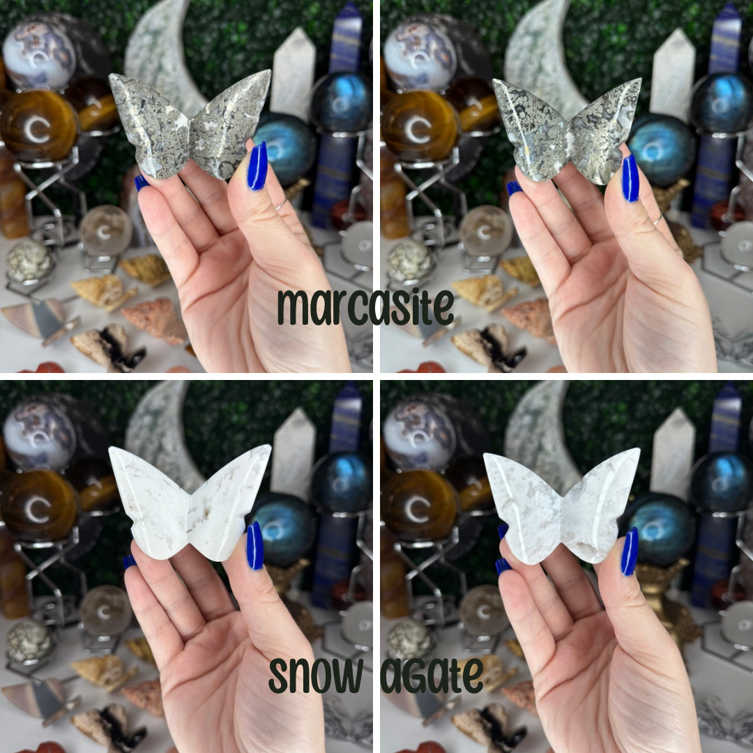 3D Crystal Butterflies