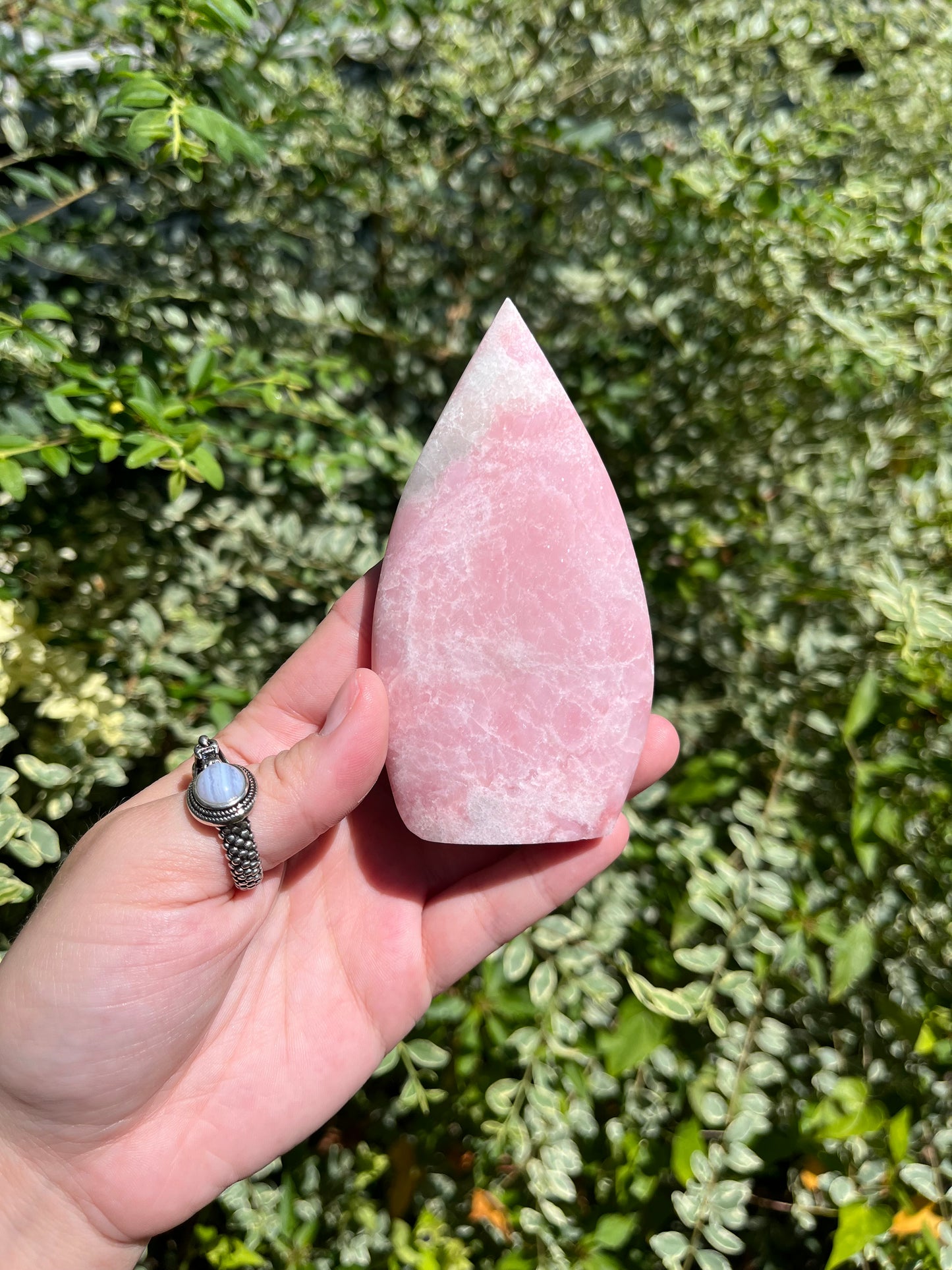 Pink Opal Teardrop