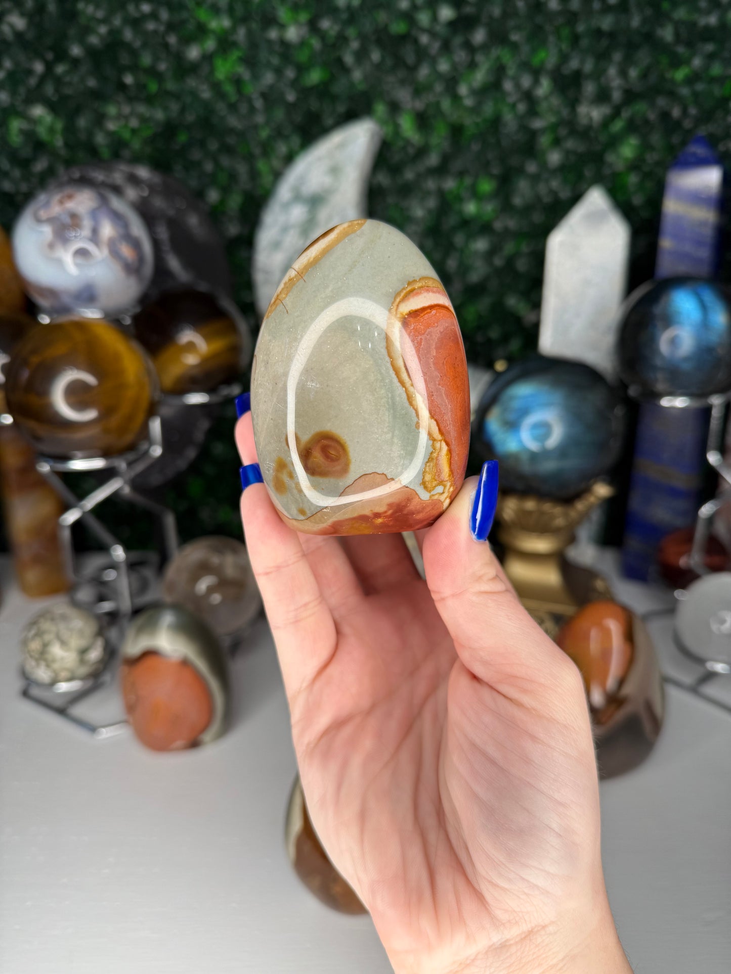 Polychrome Jasper Freeforms