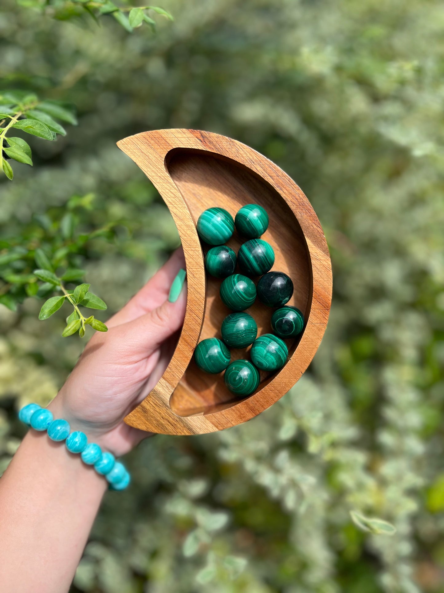 Malachite Spheres