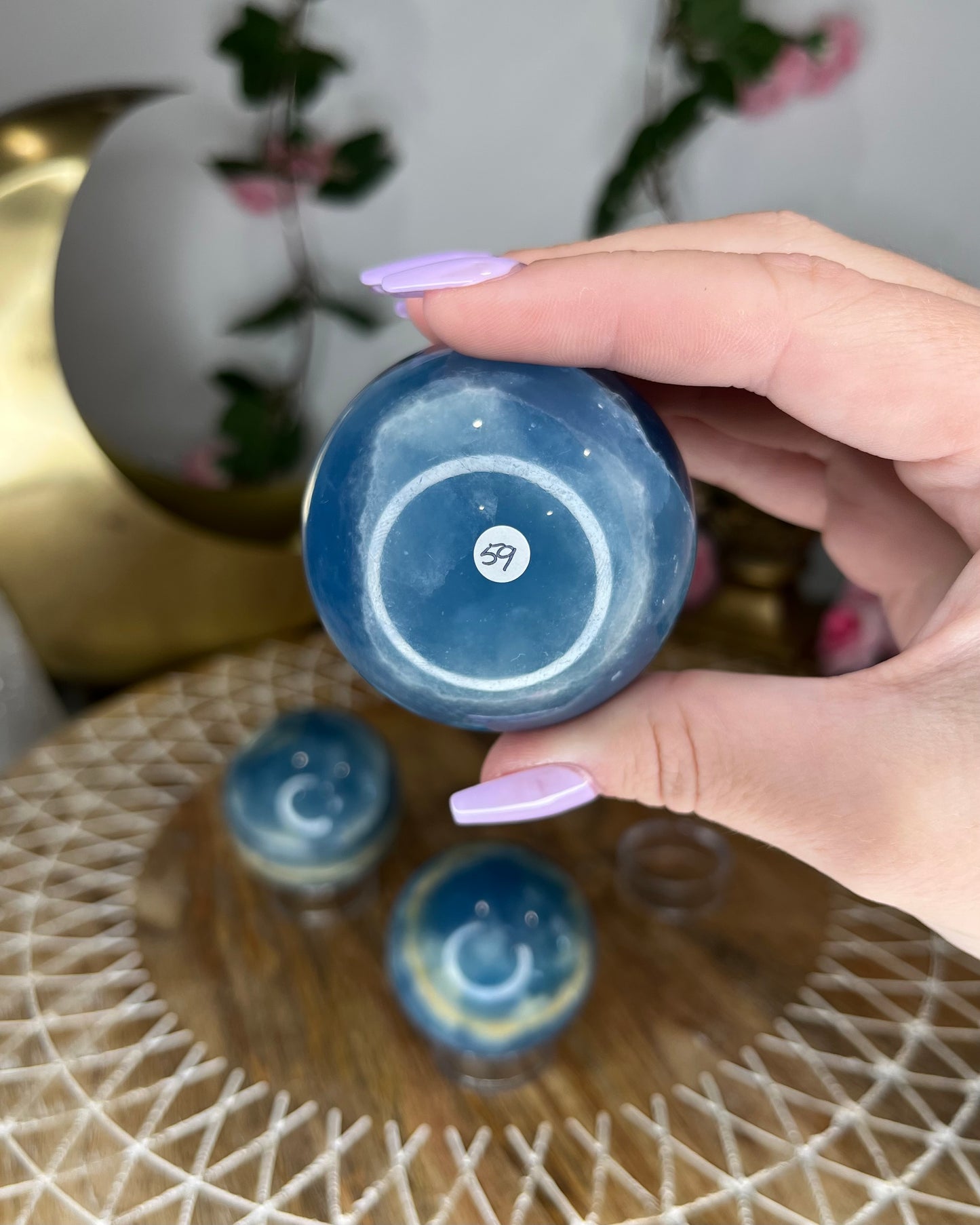 Blue Onyx Spheres