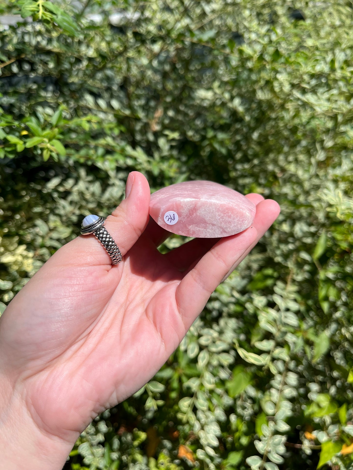 Pink Opal Teardrop