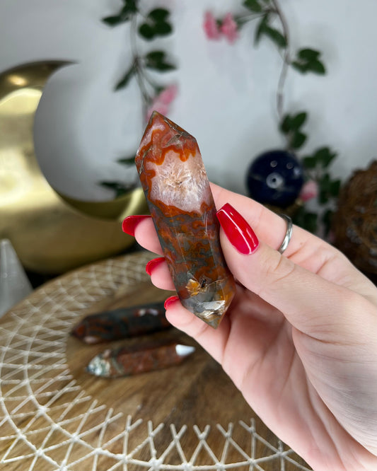 Red Moss Agate DTs