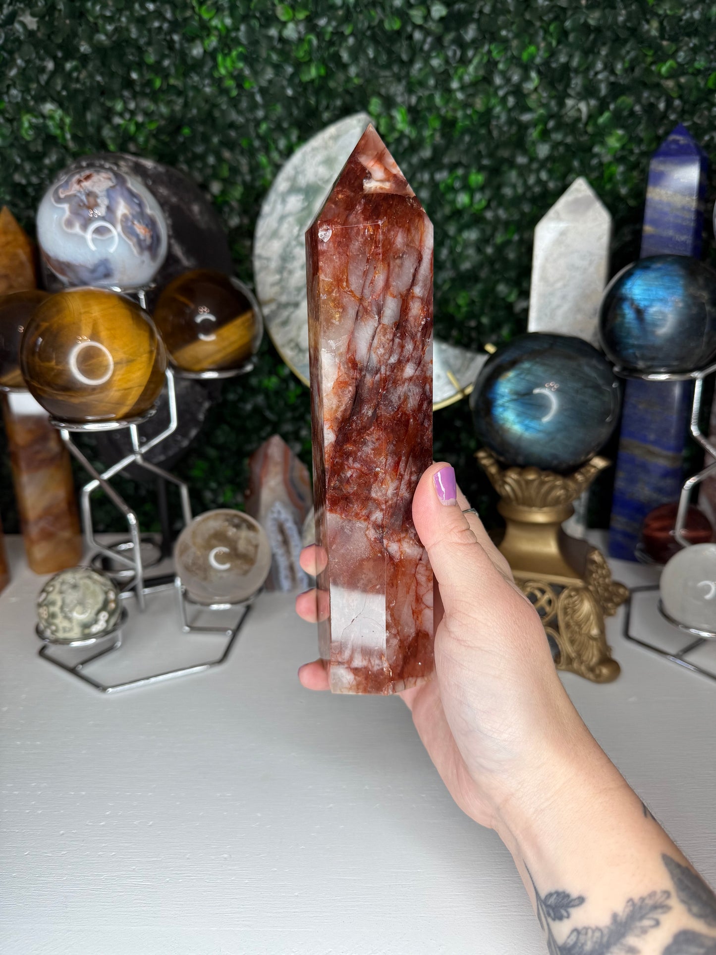 Fire Quartz Tower