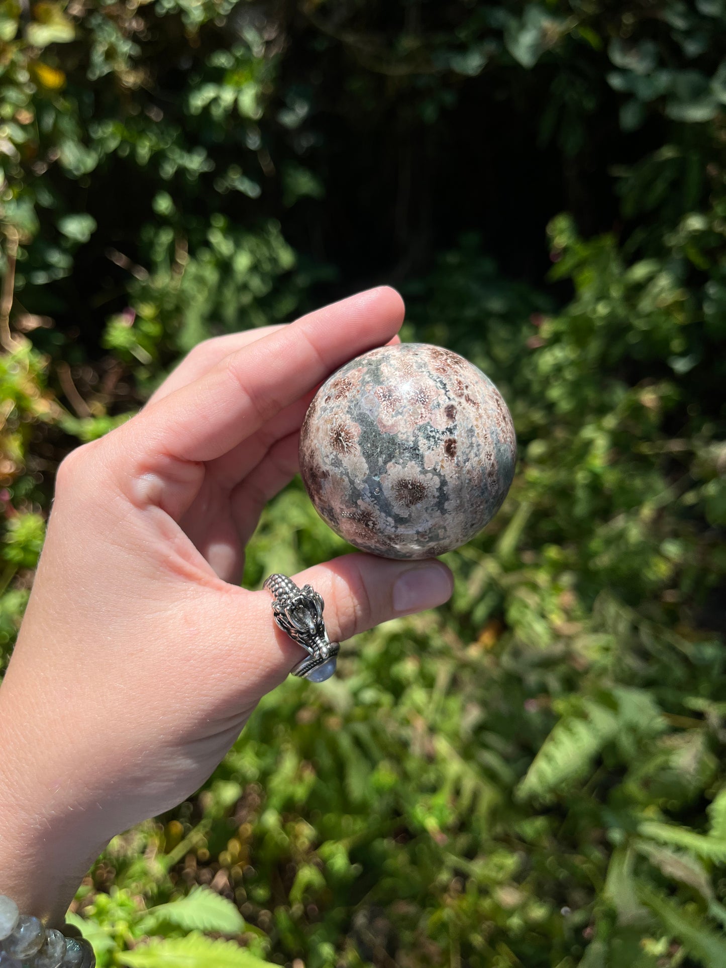 Sakura Jasper Sphere