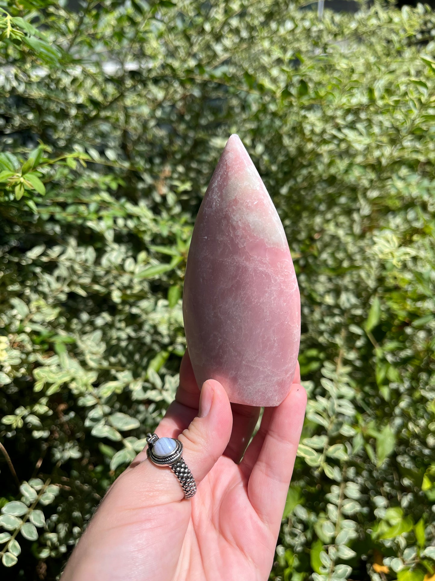 Pink Opal Teardrop