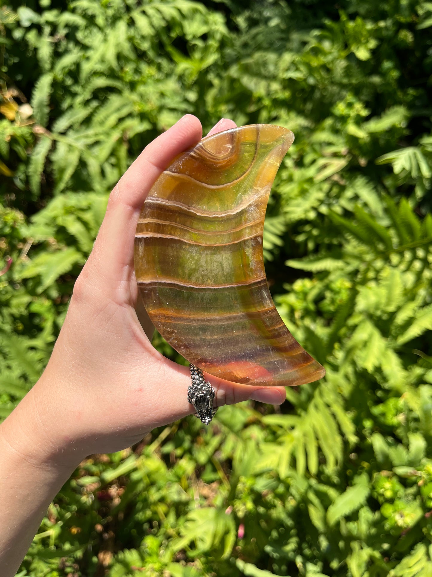 Fluorite Moon Bowls