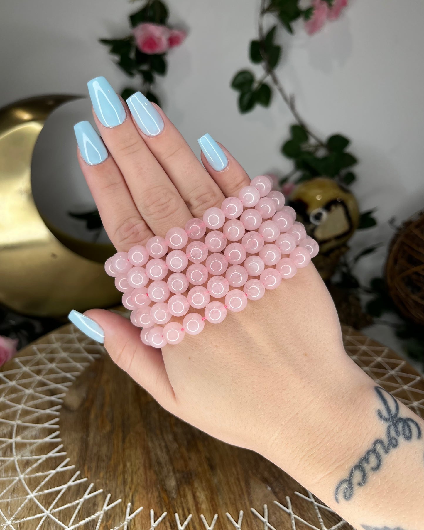 Rose Quartz Bracelets