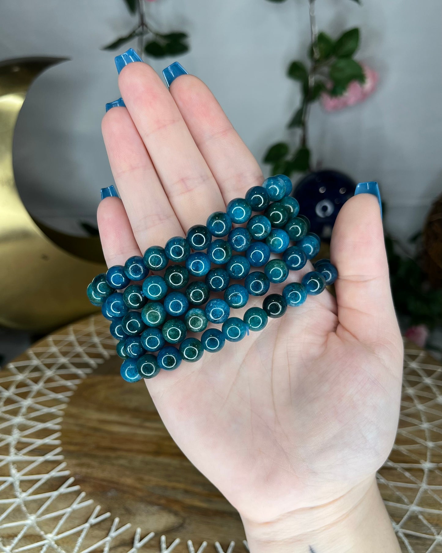 Blue Apatite Bracelets