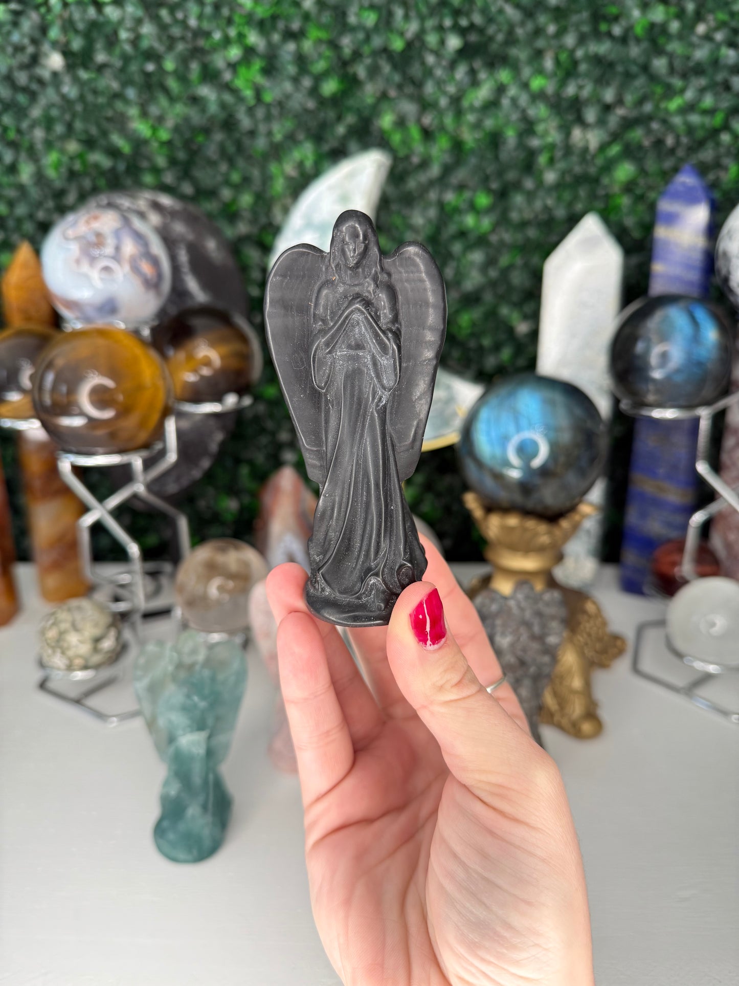 Crystal Angel Carvings