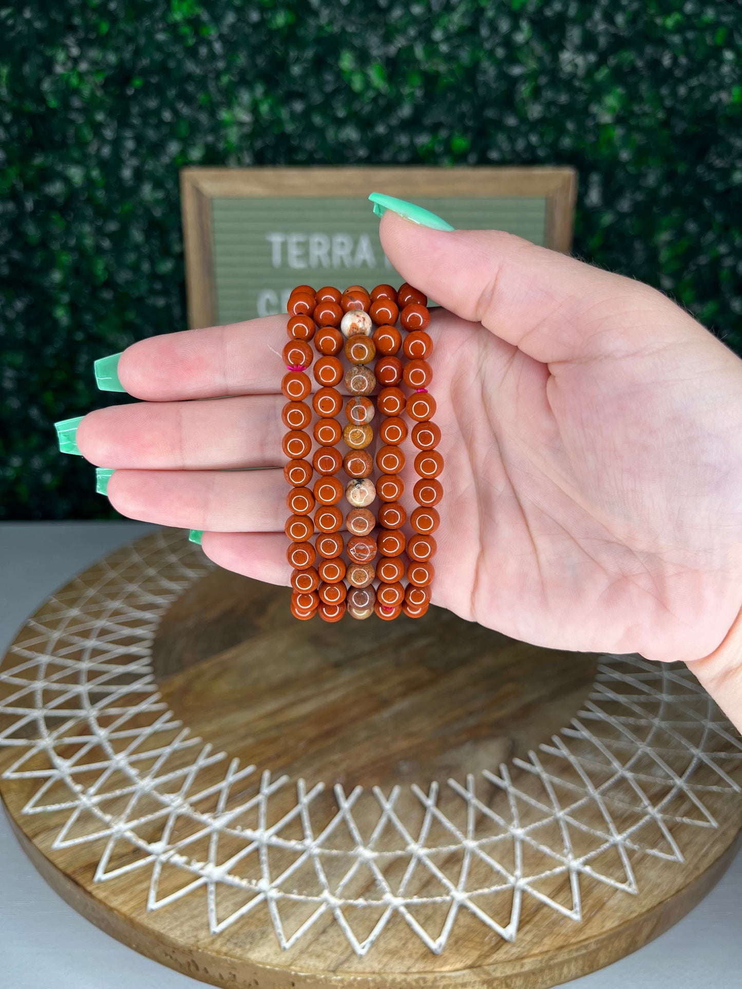 Red Jasper Bracelets