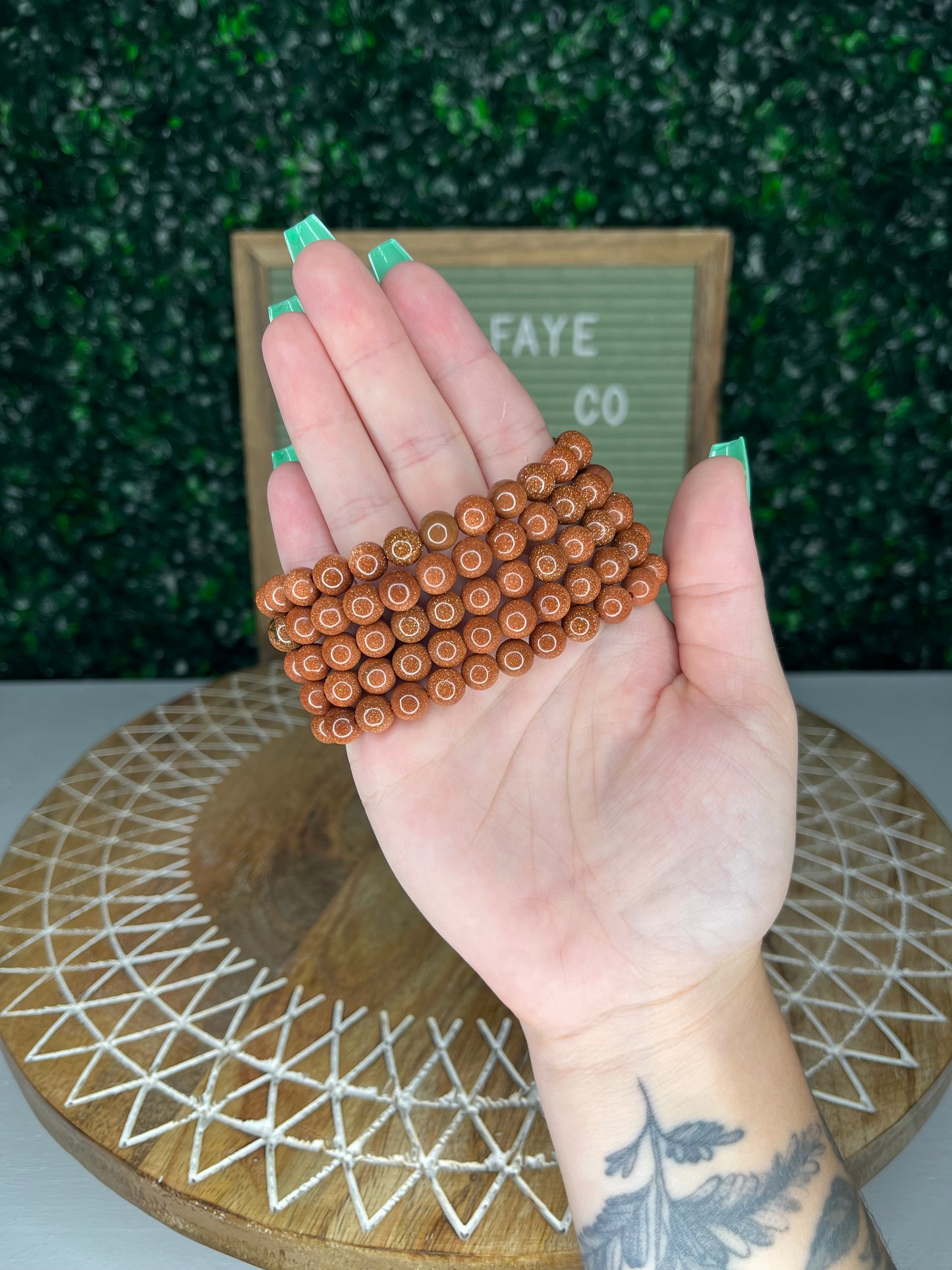 Goldstone Bracelets