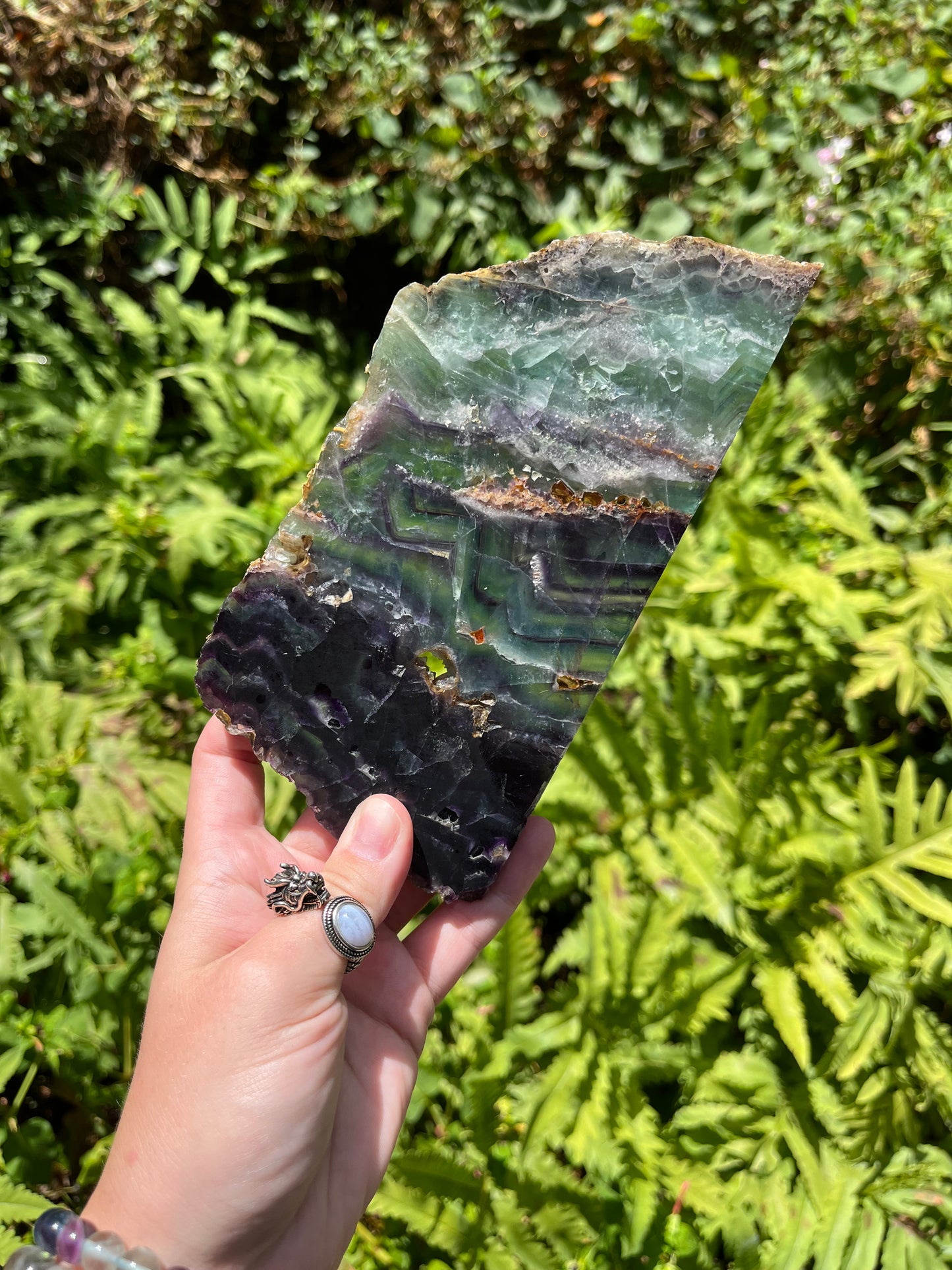 Fluorite Slab